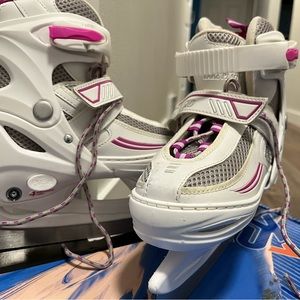 Kids Adjustable Ice Skates Figure Skating, size 1-4